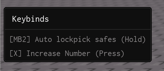 keybinds